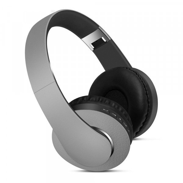 Wholesale High Definition Over the Ear Wireless Bluetooth Stereo Headphone K3 (Space Gray)